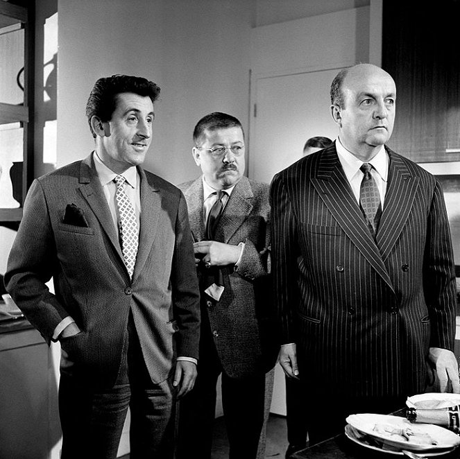 Les Tontons flingueurs - Van film - Jean Lefebvre, Francis Blanche, Bernard Blier