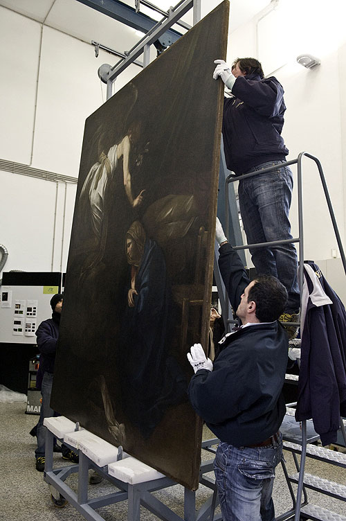 Caravaggio: Anatomia di un restauro - Filmfotos