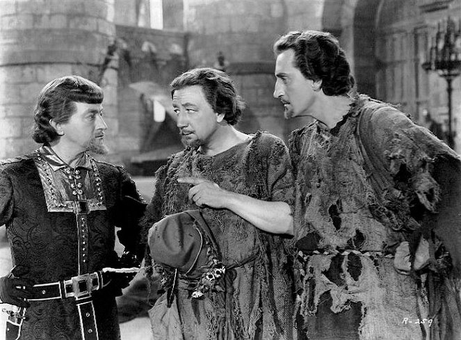 Robin Hood, König der Vagabunden - Filmfotos - Claude Rains, Melville Cooper, Basil Rathbone