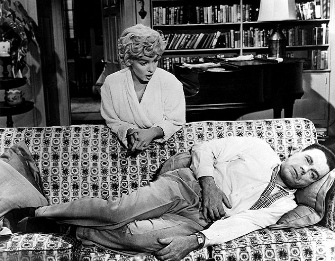 Slaměný vdovec - Z filmu - Marilyn Monroe, Tom Ewell