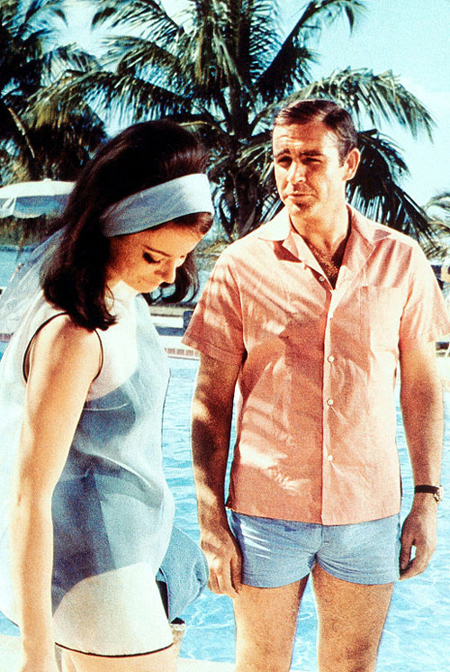 James Bond: Tűzgolyó - Filmfotók - Claudine Auger, Sean Connery