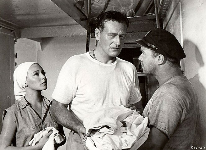 Pronásledování na moři - Z filmu - Lana Turner, John Wayne