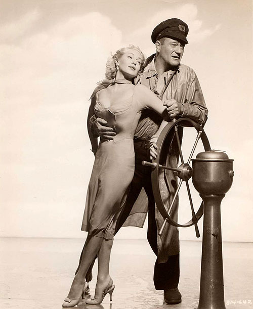 Der Seefuchs - Werbefoto - Lana Turner, John Wayne