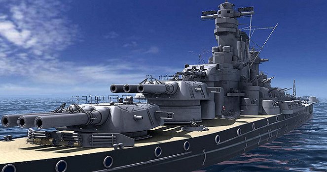 Zkáza bitevní lodi Yamato - Z filmu