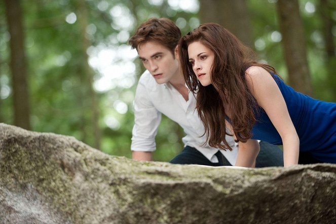 Alkonyat - Hajnalhasadás II. rész - Filmfotók - Robert Pattinson, Kristen Stewart