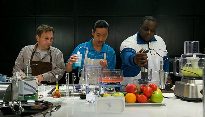 Kochen ist Chefsache - Filmfotos - Serge Larivière, Bun-hay Mean, Issa Doumbia