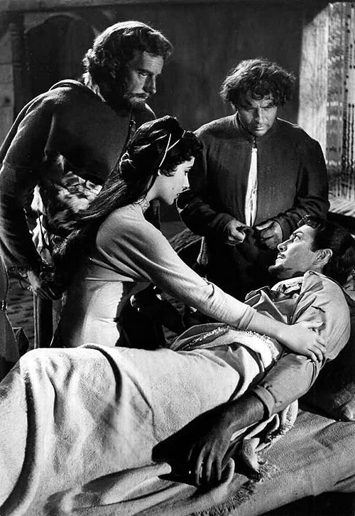 Ivanhoe - Do filme - Harold Warrender, Elizabeth Taylor, Emlyn Williams, Robert Taylor