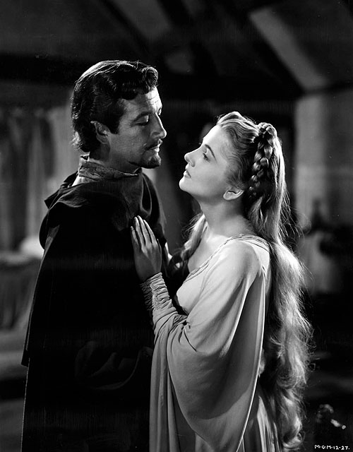 Ivanhoe - De la película - Robert Taylor, Joan Fontaine