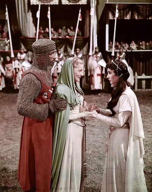 Ivanhoe - De la película - Robert Taylor, Joan Fontaine, Elizabeth Taylor