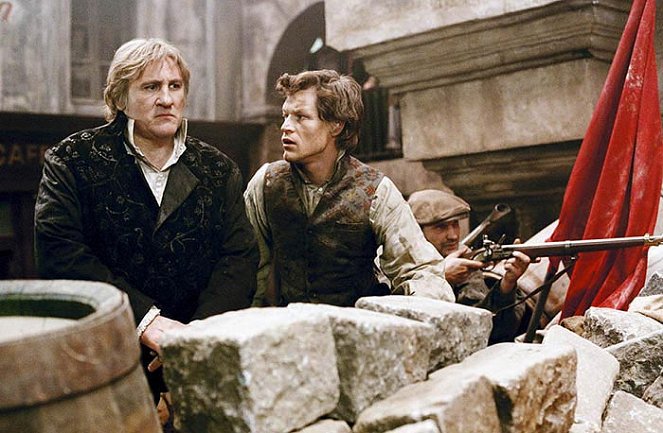 Les Misérables - Van film - Gérard Depardieu, Steffen Wink