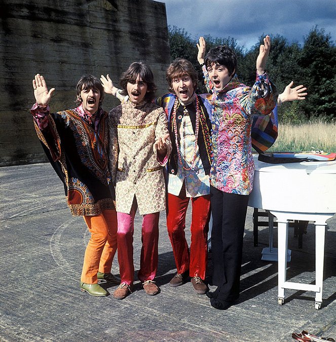 Magical Mystery Tour - Filmfotos - Ringo Starr, George Harrison, John Lennon, Paul McCartney