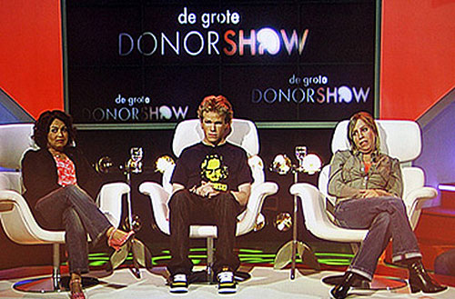 De grote donorshow - Kuvat elokuvasta