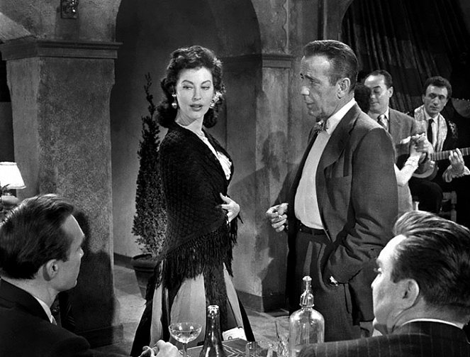 Bosonohá komtesa - Z filmu - Ava Gardner, Humphrey Bogart