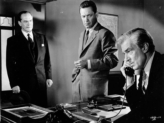 La torre de los ambiciosos - De la película - Fredric March, William Holden, Walter Pidgeon