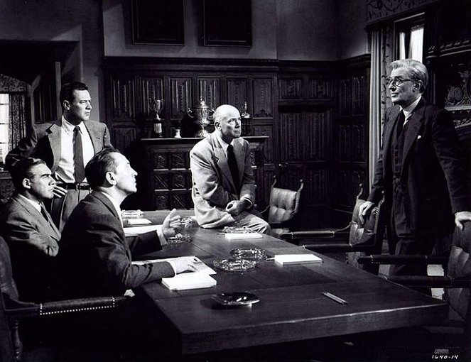 La torre de los ambiciosos - De la película - Paul Douglas, William Holden, Fredric March, Dean Jagger, Walter Pidgeon