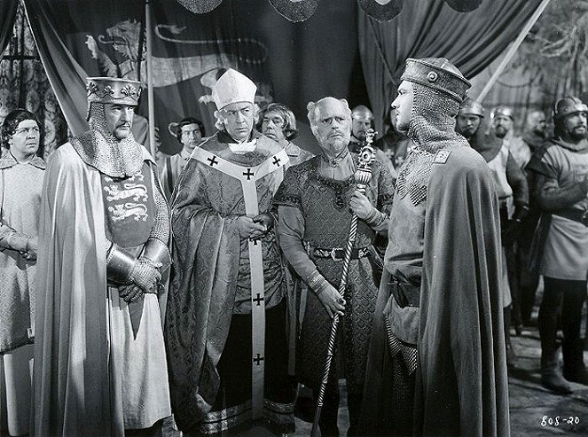 King Richard and the Crusaders - Z filmu - George Sanders, Laurence Harvey