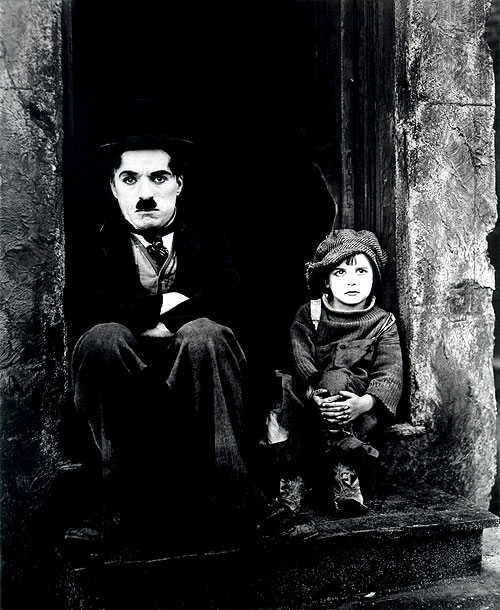 O Garoto de Charlot - Do filme - Charlie Chaplin, Jackie Coogan
