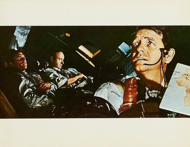 Verschollen im Weltraum - Werbefoto - James Franciscus, Gene Hackman, Richard Crenna