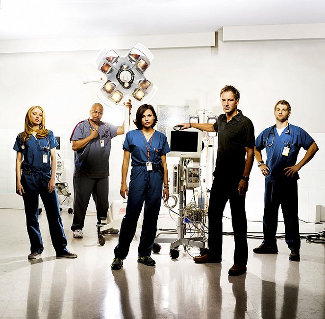 Miami Medical - Werbefoto - Elisabeth Harnois, Omar Gooding, Lana Parrilla, Jeremy Northam, Mike Vogel