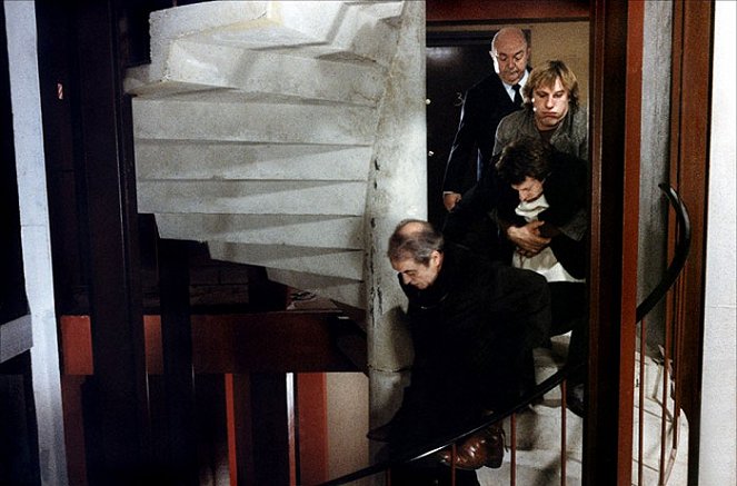 Den Mörder trifft man am Buffet - Filmfotos - Jean Carmet, Bernard Blier, Gérard Depardieu