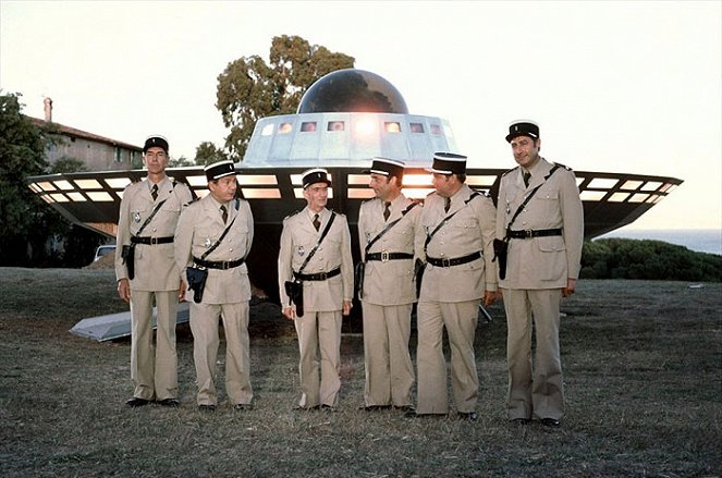 The Troops & Aliens - Making of - Jean-Pierre Rambal, Michel Galabru, Louis de Funès, Michel Modo, Maurice Risch, Guy Grosso