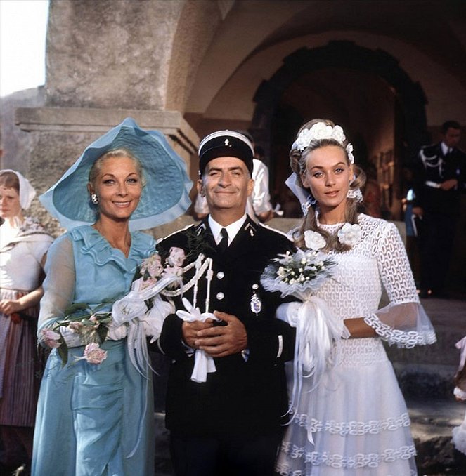 Žandár sa žení - Z filmu - Claude Gensac, Louis de Funès, Geneviève Grad