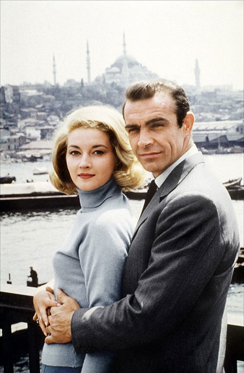 James Bond - Liebesgrüße aus Moskau - Werbefoto - Daniela Bianchi, Sean Connery