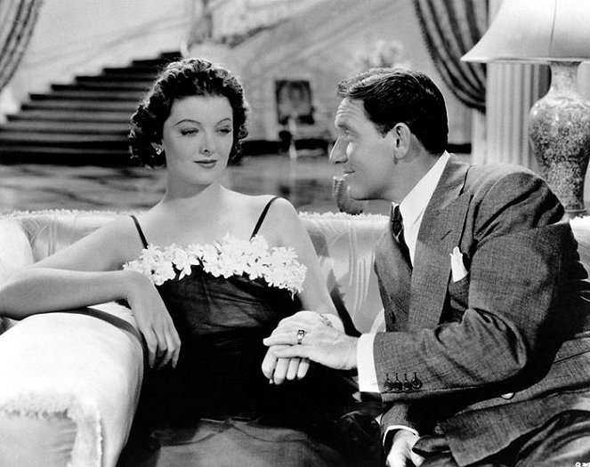 Libeled Lady - Do filme - Myrna Loy, Spencer Tracy