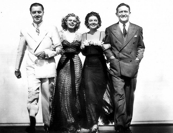 Lustige Sünder - Werbefoto - Spencer Tracy, Jean Harlow, Myrna Loy, William Powell