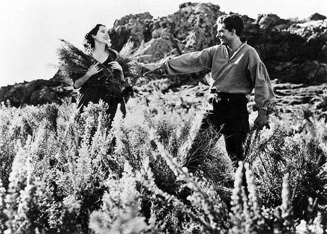 Wichrowe wzgórza - Z filmu - Merle Oberon, Laurence Olivier