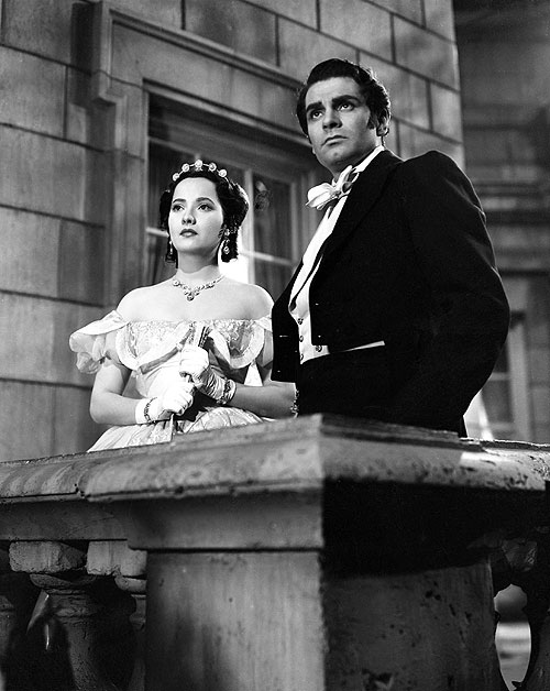 Na Větrné hůrce - Z filmu - Merle Oberon, Laurence Olivier