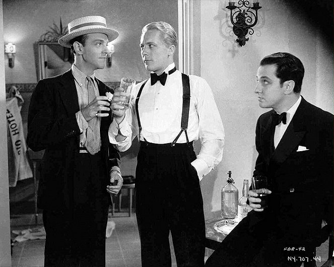 Riói leányok - Filmfotók - Fred Astaire, Gene Raymond, Raul Roulien