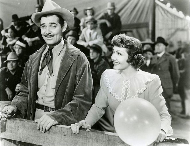 Der Draufgänger - Filmfotos - Clark Gable, Claudette Colbert