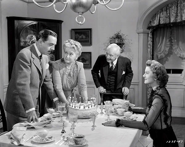The Thin Man Goes Home - Filmfotók - William Powell, Lucile Watson, Harry Davenport, Myrna Loy