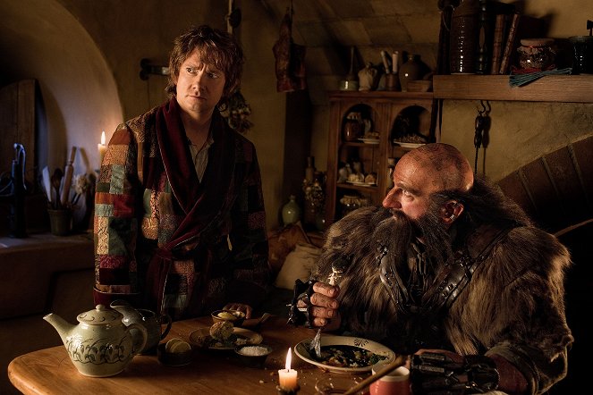 Hobbit: Niezwykła podróż - Z filmu - Martin Freeman, Graham McTavish