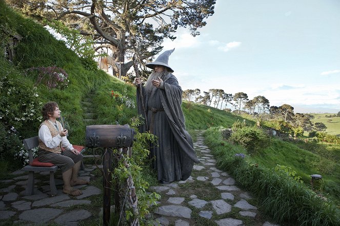 Der Hobbit: Eine unerwartete Reise - Filmfotos - Martin Freeman, Ian McKellen