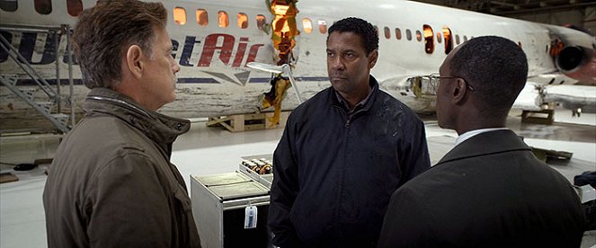 El vuelo - De la película - Bruce Greenwood, Denzel Washington