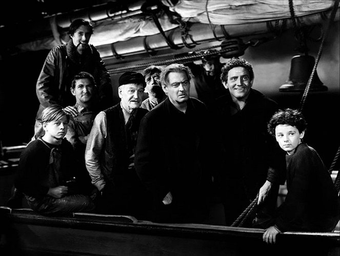 Captains Courageous - Z filmu - Mickey Rooney, John Carradine, Charley Grapewin, Lionel Barrymore, Spencer Tracy, Freddie Bartholomew