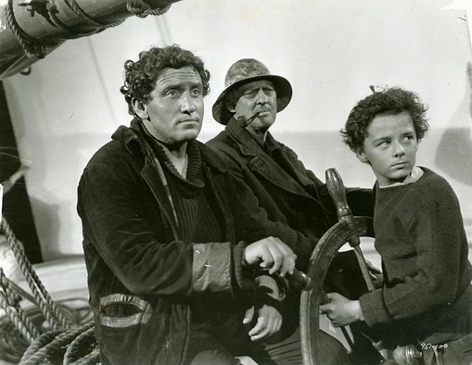 Captains Courageous - Z filmu - Spencer Tracy, Lionel Barrymore, Freddie Bartholomew