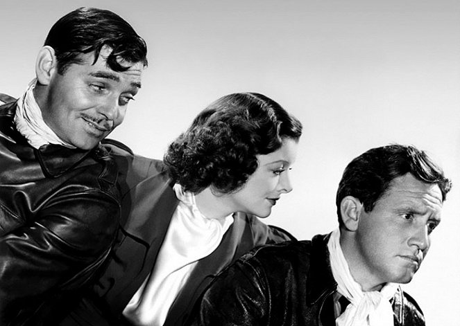 Clark Gable, Myrna Loy, Spencer Tracy