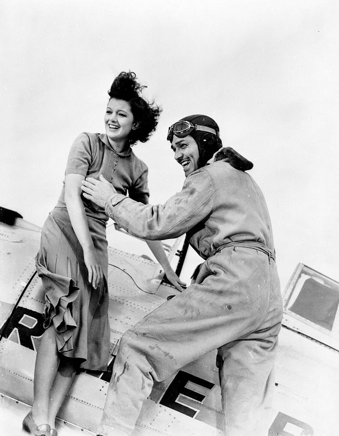 Piloto de pruebas - De la película - Myrna Loy, Clark Gable