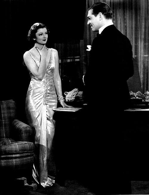 O Inimigo Público Número Um - Do filme - Myrna Loy, Clark Gable