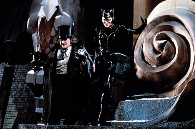 Batman visszatér - Filmfotók - Danny DeVito, Michelle Pfeiffer