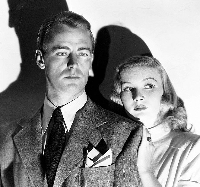 Sinisen Dahlian mysteeri - Promokuvat - Alan Ladd, Veronica Lake