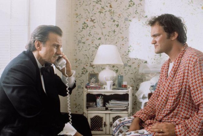 Pulp Fiction: Historky z podsvetia - Z filmu - Harvey Keitel, Quentin Tarantino