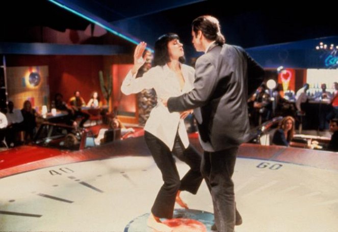 Pulp Fiction - Filmfotos - Uma Thurman, John Travolta