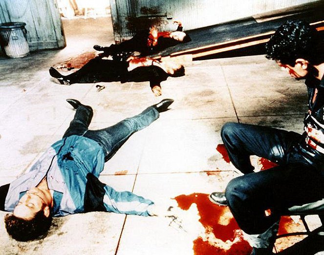 Reservoir Dogs - Van film - Tim Roth, Harvey Keitel, Chris Penn, Kirk Baltz