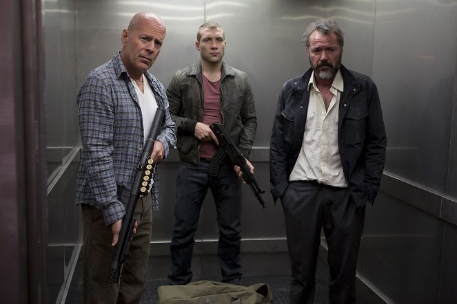 Die Hard: Nunca é Bom Dia para Morrer - Do filme - Bruce Willis, Jai Courtney, Sebastian Koch