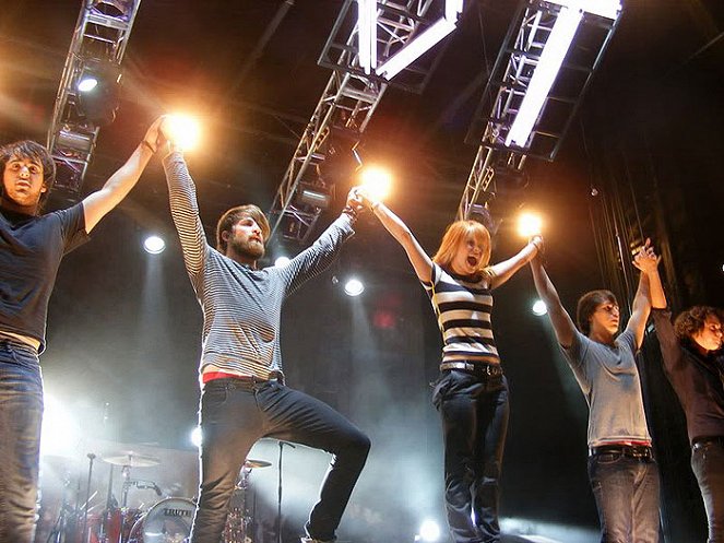 Paramore: The Final Riot! - Filmfotók - Zac Farro, Jeremy Davis, Hayley Williams, Josh Farro
