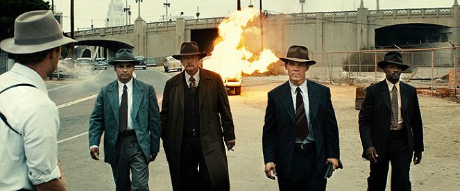 Gangster Squad - Filmfotos - Michael Peña, Robert Patrick, Josh Brolin, Anthony Mackie